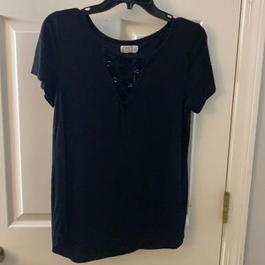 Size medium loose fit black shirt